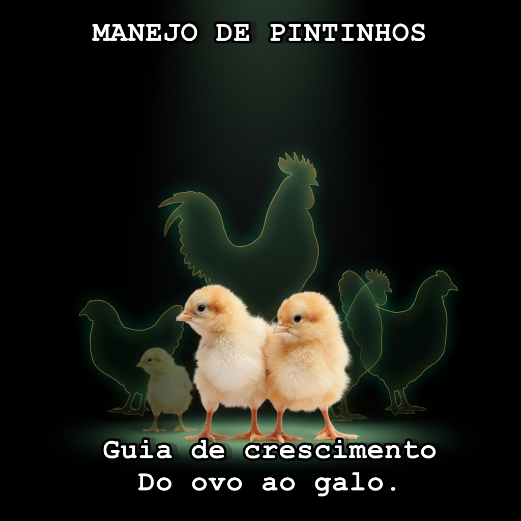Capa do E-book Manejo de Pintinhos de Elite